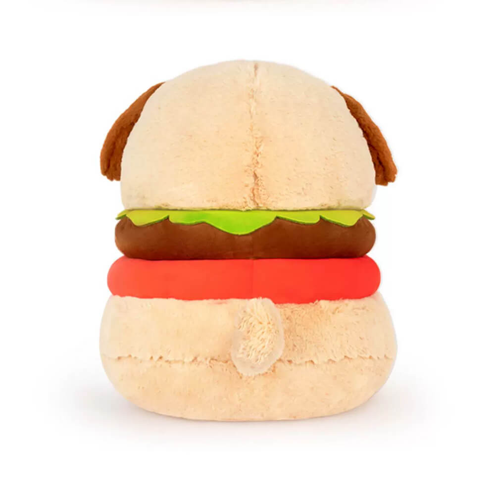 Kawaii Burger Puppy Plush Toy - Image 4