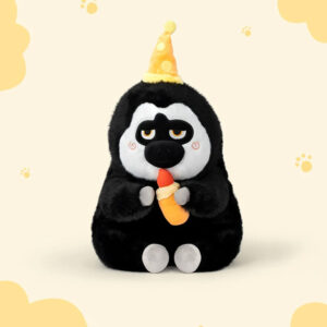 Funny Chimpanzee Birthday Plush with Banana
